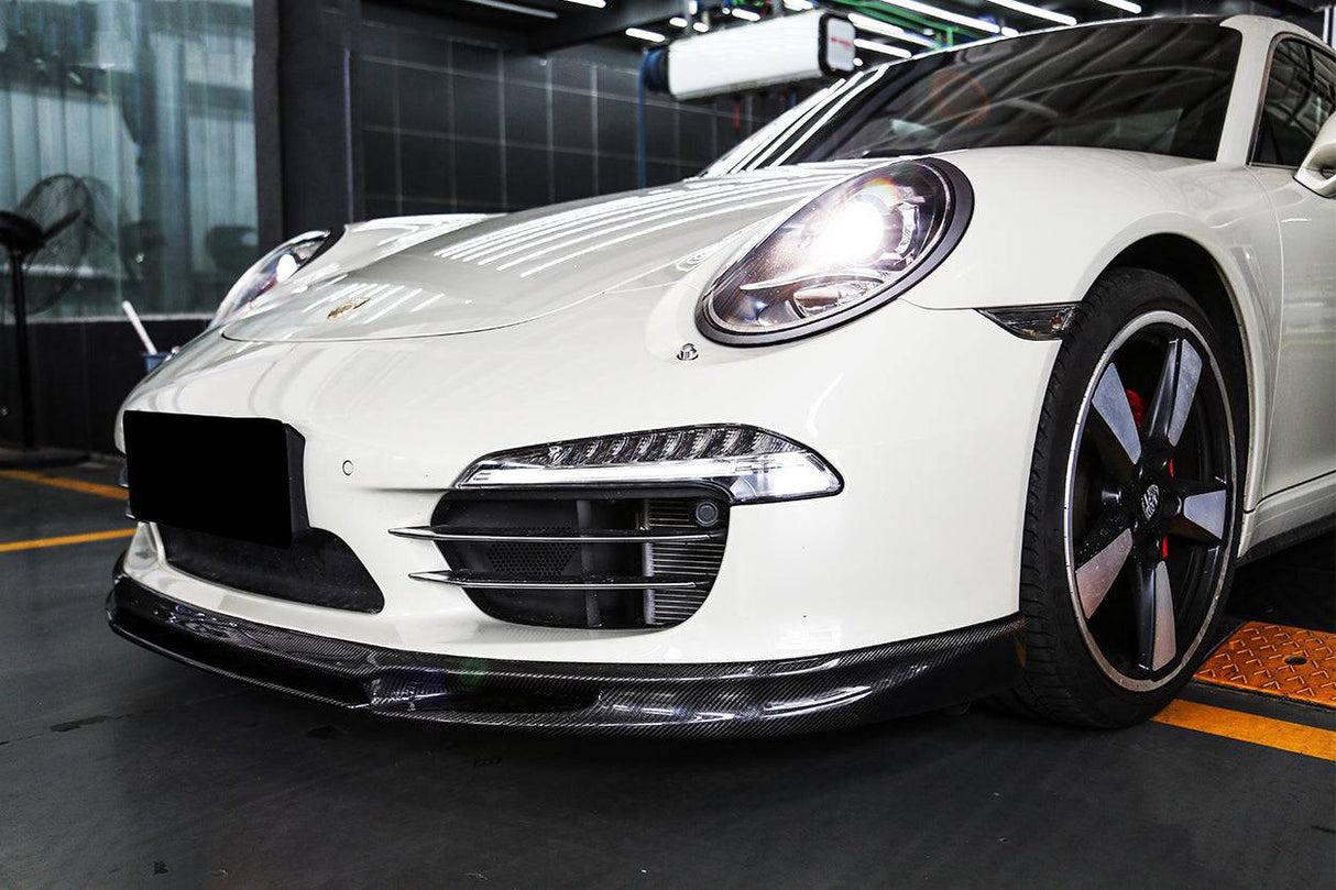 2012-2015 Porsche 911 991.1 Carrera  S  4S VRS Style Carbon Fiber Front Lip