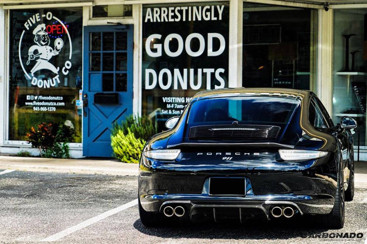2012-2019 Porsche 911 991.1 991.2 Carrera  S  4S  GTS VRS Style Carbon Fiber Trunk Spoiler