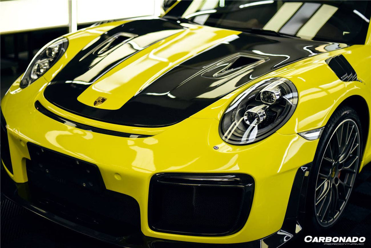 2016-2019 Porsche 911 991.2 Carrera   Targa 4    4S GT2RS Style Front Bumper