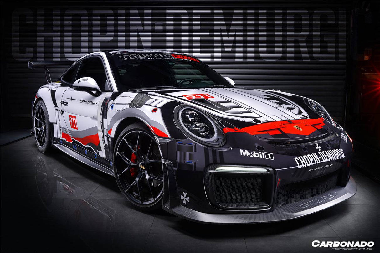 2016-2019 Porsche 911 991.2 Carrera S GT2RS Style Full Body Kit
