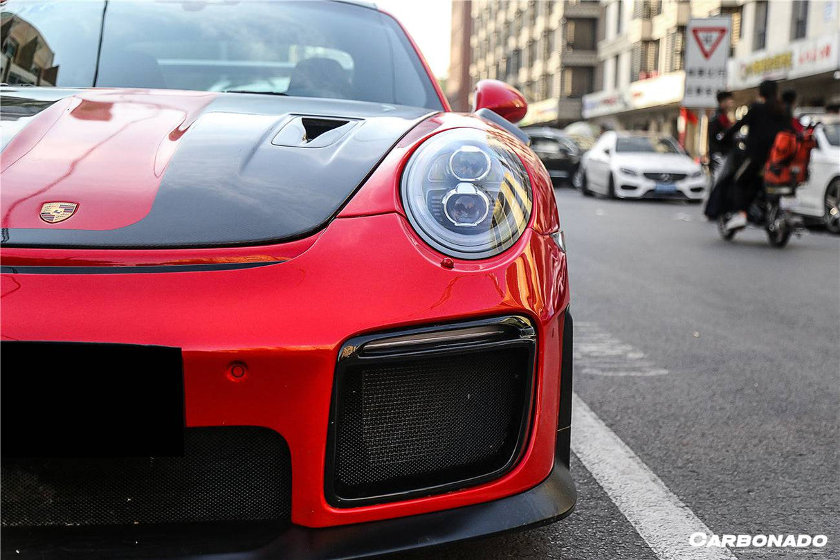 2016-2019 Porsche 911 991.2 Carrera   Targa 4    4S GT2RS Style Front Bumper