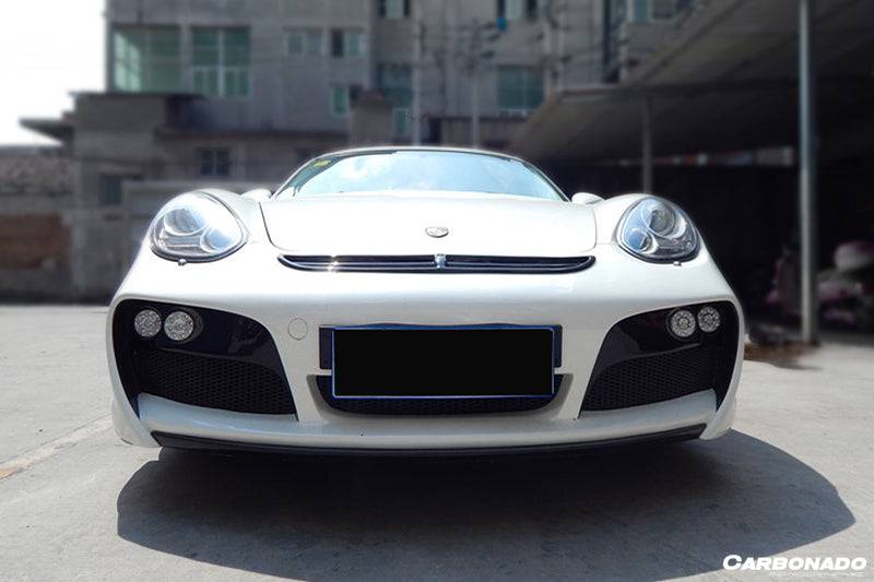 2009-2012 Porsche Cayman  Boxster 987 TA Style Front Bumper with  LED Lights