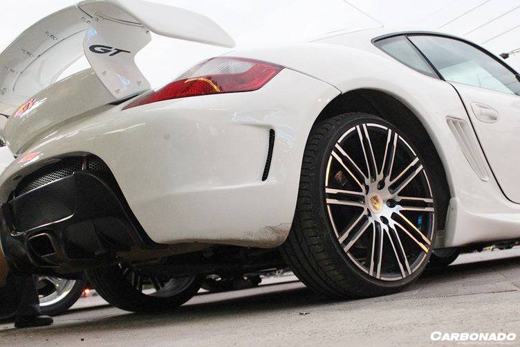 2009-2012 Porsche Cayman 987 TA3 Style Rear Bumper