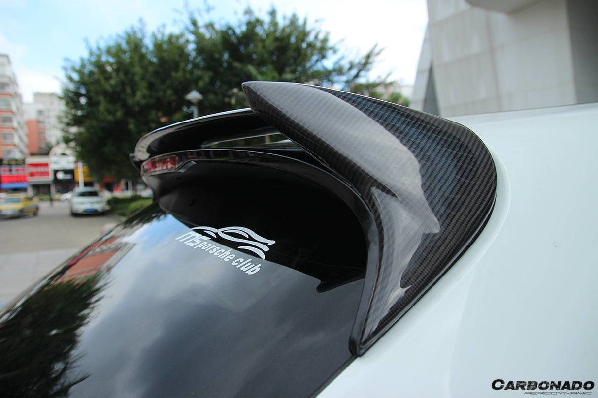 2014-2019 Porsche Macan BS Style Carbon Fiber Roof Spoiler