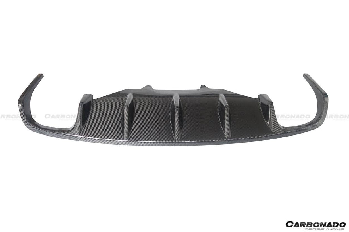 2014-2019 Porsche Macan BS Style Carbon Fiber Rear Diffuser