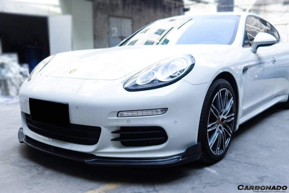2013-2016 Porsche Panamera 970.2 BS-Sport Style Carbon Fiber Front Lip