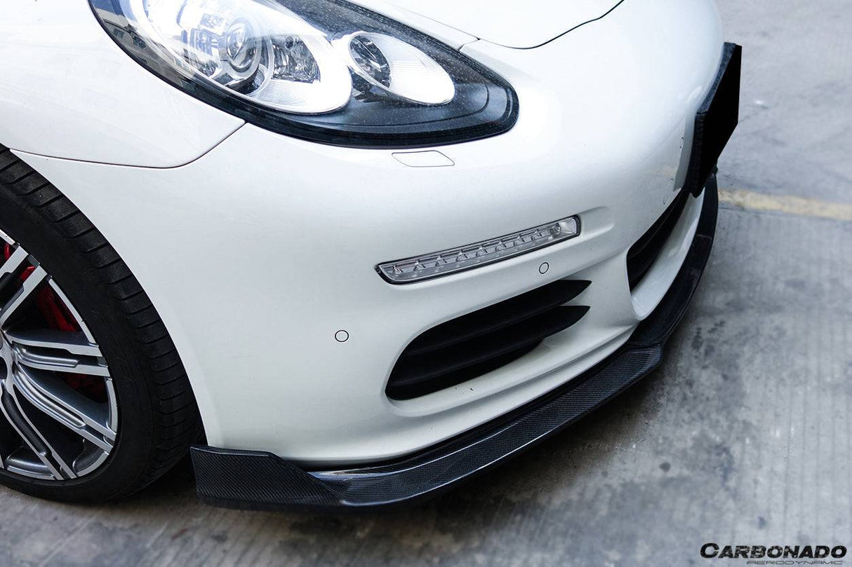 2013-2016 Porsche Panamera 970.2 BS-Sport Style Carbon Fiber Front Lip