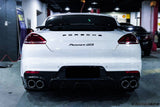 2013-2016 Porsche Panamera 970.2 BS-Sport Style Carbon Fiber Rear Diffuser