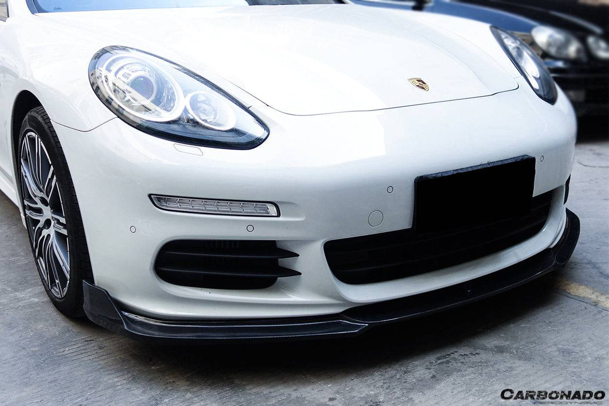 2013-2016 Porsche Panamera 970.2 BS-Sport Style Carbon Fiber Front Lip
