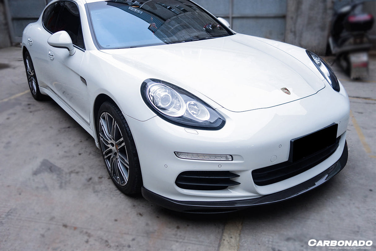 2013-2016 Porsche Panamera 970.2 GMT Style Carbon Fiber Front Lip