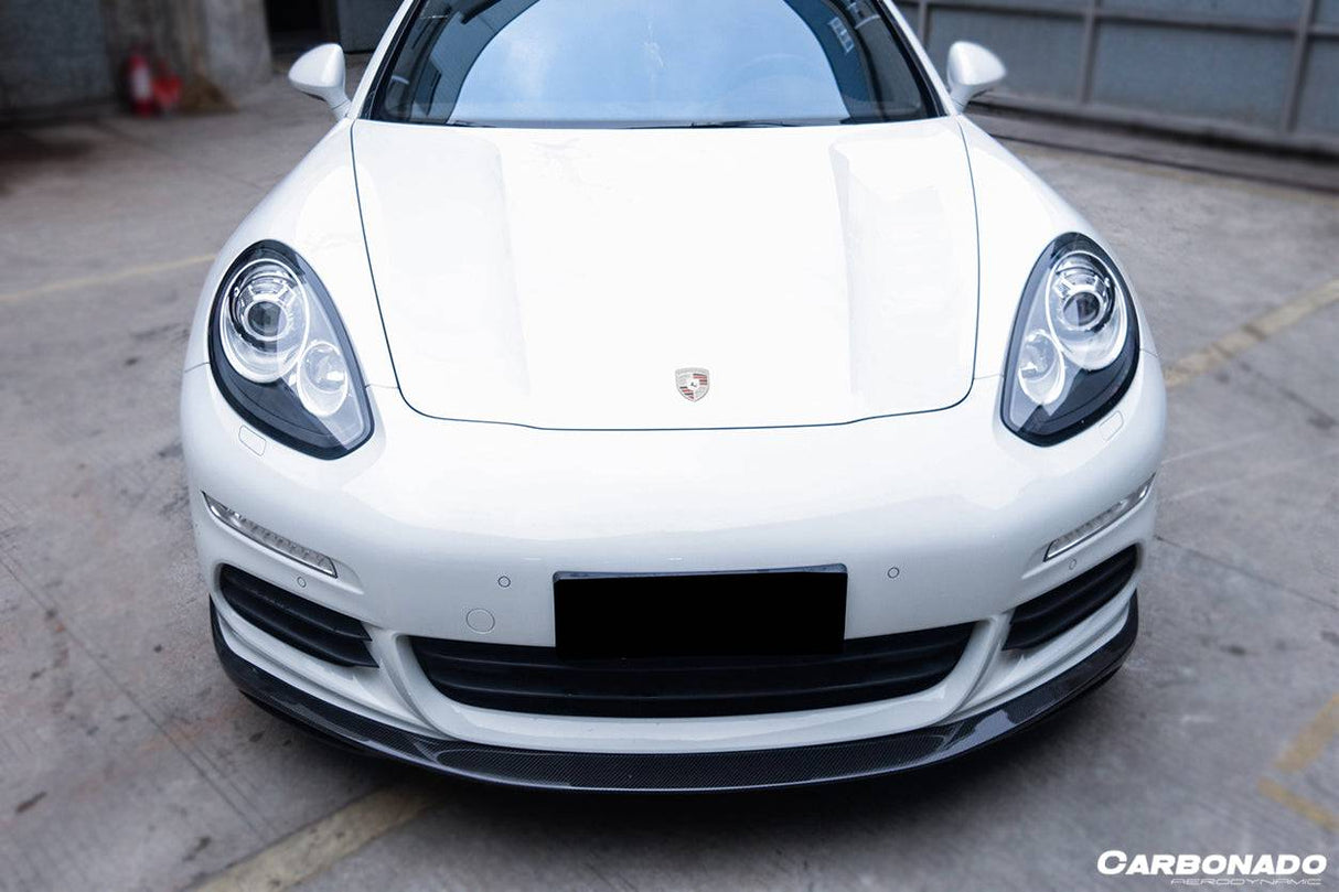 2013-2016 Porsche Panamera 970.2 GMT Style Carbon Fiber Front Lip