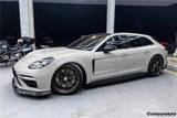 2017-2023 Porsche Panamera 971 4S    4    GTS OD Style DRY Carbon Fiber Side Skirts