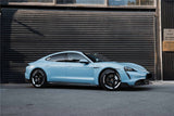 2020-2024 Porsche Taycan OD Style DRY Carbon Fiber Side Skirts | Fits 4, 4S, GTS, Turbo, Turbo S, ST, CT