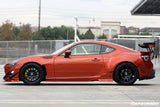 2012-2020 Scion FRS & Toyota GT86 & Subaru BRZ RBY1 Style Carbon Fiber Side Skirts