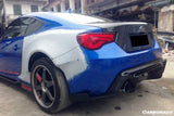 2012-2020 Scion FRS   Toyota GT86  Subaru BRZ RBY1 Style Carbon Fiber Rear Lip