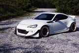 2012-2020 Scion FRS   Toyota GT86  Subaru BRZ RBY2 Style Front Bumper Canards