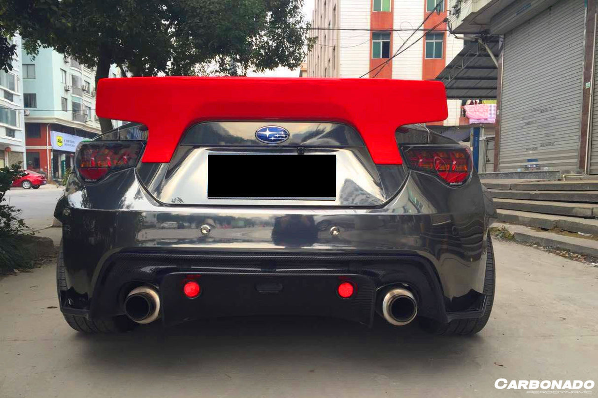 2012-2020 Scion FRS Toyota GT86 Subaru BRZ RBY2 Style Rear Diffuser