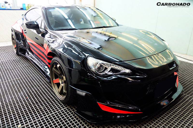 2012-2020 Scion FRS Toyota GT86 Subaru BRZ RBY3 Style Wide Fender Flare