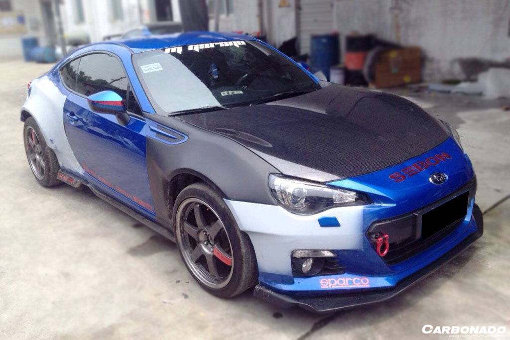 2012-2020 Scion FRS & Toyota GT86 & Subaru BRZ OEM Style Carbon Fiber Hood