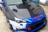 2012-2020 Scion FRS & Toyota GT86 & Subaru BRZ OEM Style Carbon Fiber Hood