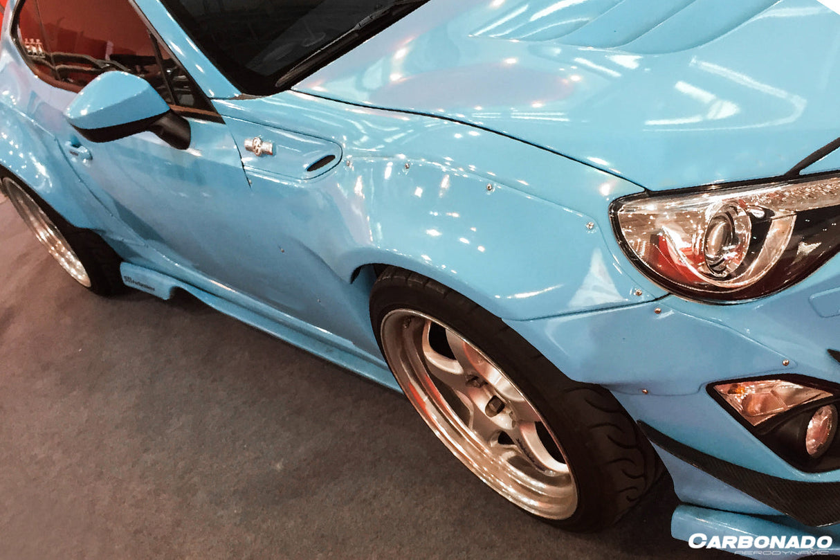 2012-2020 Scion FRS & Toyota GT86 & Subaru BRZ RBY2 Style Wide Fender Flare