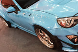 2012-2020 Scion FRS & Toyota GT86 & Subaru BRZ RBY2 Style Wide Fender Flare