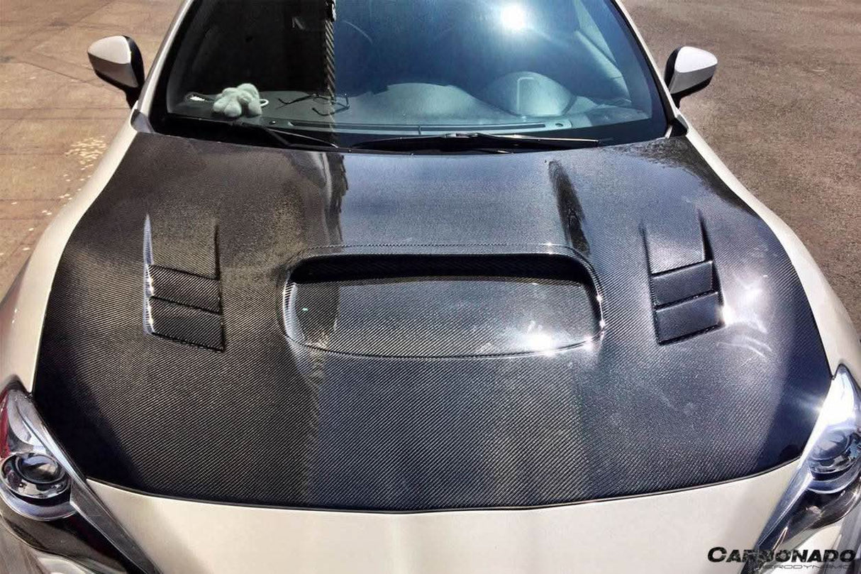 2012-2020 Scion FRS & Toyota GT86 & Subaru BRZ WRC Style Hood