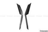 2012-2016 Subaru BRZ CB Style Carbon Fiber Front Bumper Canard & Foglight Cover