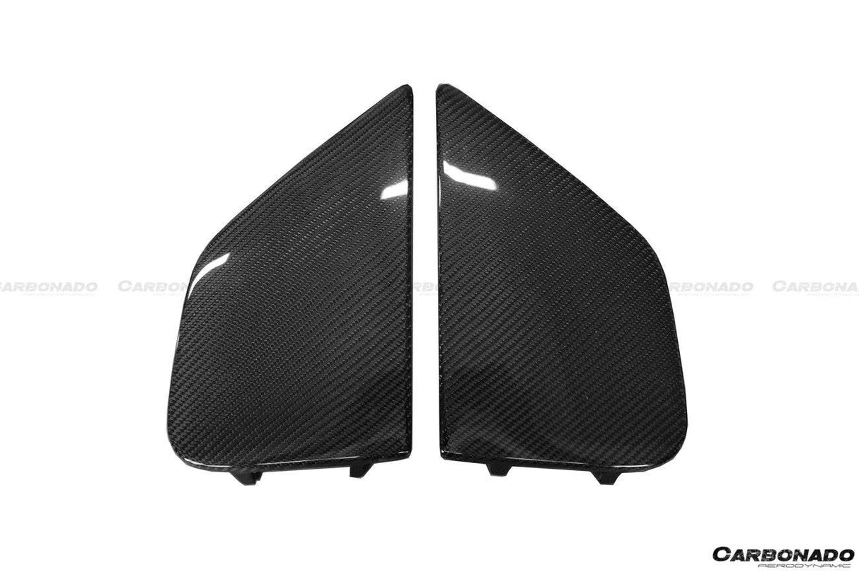 2012-2016 Subaru BRZ CB Style Carbon Fiber Front Bumper Canard & Foglight Cover