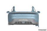 2020-2024 Porsche Taycan AD Style DRY Carbon Fiber Trunk Spoiler | Fits 4, 4S, GTS, Turbo, Turbo S