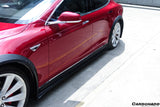 2012-2015 Tesla Model S RZS Style Part Carbon Fiber Full Kit