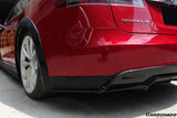 2012-2015 Tesla Model S RS Style Rear Lip