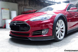 2012-2015 Tesla Model S RZS Style Part Carbon Fiber Front Lip With Undertray
