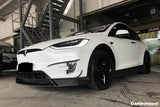 2016-2021 Tesla Model X SUV RZS Style Carbon Fiber Front Canards