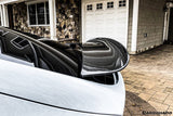 2016-2025 Tesla Model X SUV RZS Style Carbon Fiber Trunk Spoiler