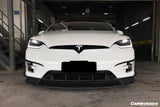 2016-2021 Tesla Model X SUV RZS Style Carbon Fiber Front Lip