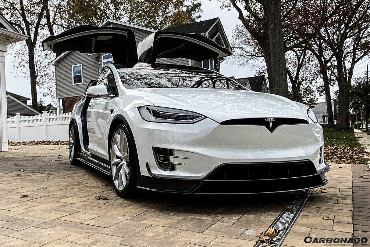 2016-2021 Tesla Model X SUV RZS Style Carbon Fiber Full Kit