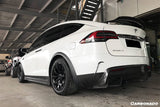 2016-2021 Tesla Model X SUV RZS Style Carbon Fiber Side Skirts