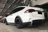 2019-2021 Tesla Model X SUV RZS Style Carbon Fiber Rear Diffuser