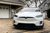 2016-2021 Tesla Model X SUV RZS Style Carbon Fiber Front Canards
