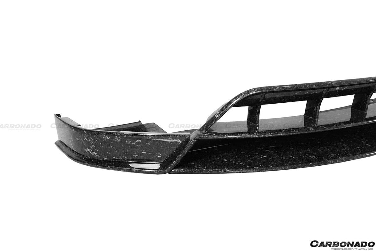 2016-2021 Tesla Model X SUV RZS Style Carbon Fiber Front Lip
