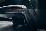 2016-2018 Tesla Model X SUV RZS Style Carbon Fiber Rear Lip