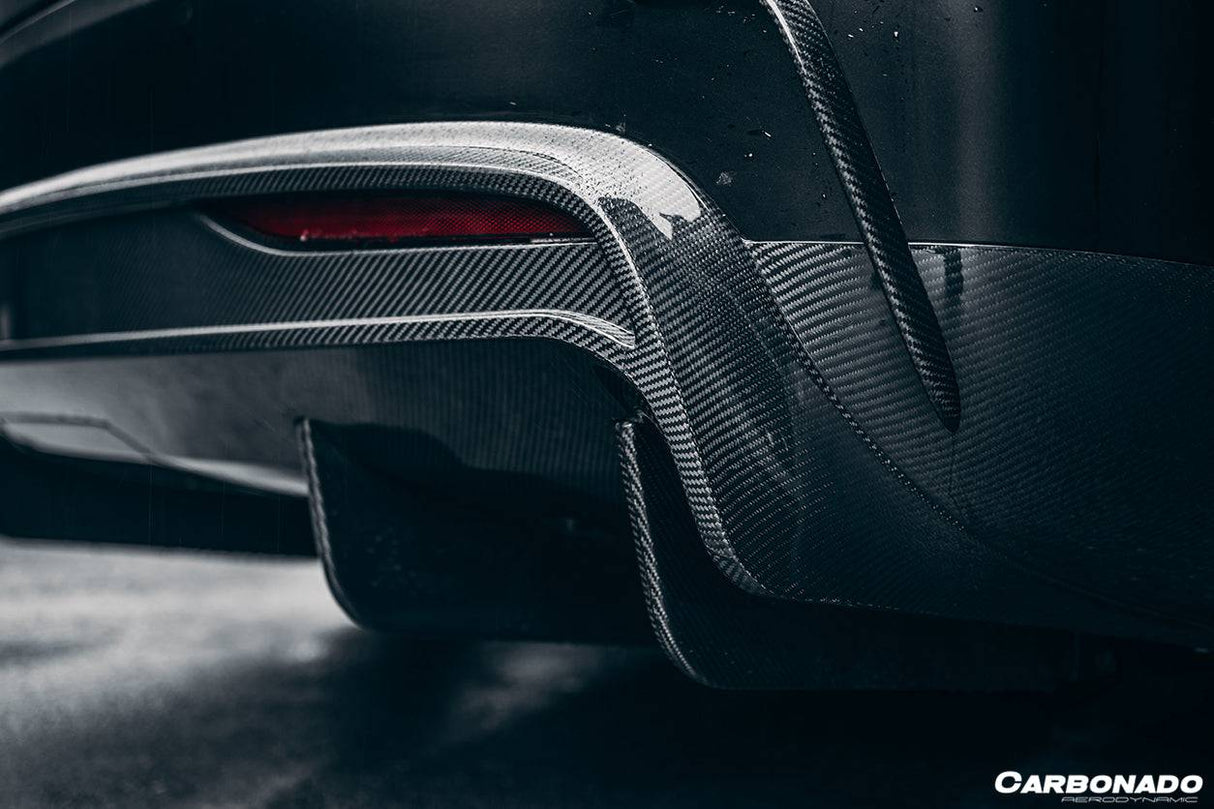 2016-2021 Tesla Model X SUV RZS Style Carbon Fiber Full Kit