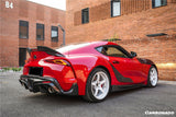 2019-2023 Toyota GR Supra (J29 DB) A90 A91 OEM Style Carbon Fiber Door Panel Garnish Trim Replacement