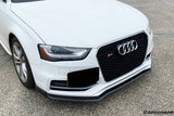 2013-2015 Audi S4 A4 Sport VRS Style Carbon Fiber Front Lip