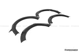2020-2023 Audi RSQ8 AD Style Dry Carbon Fiber Fender Flare Wheel Trims