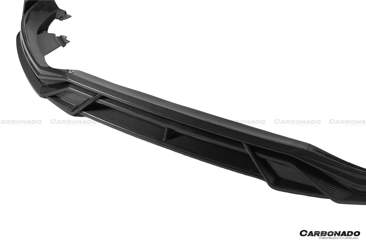 2020-2023 Audi RSQ8 AD Style Dry Carbon Fiber Front Lip Splitter