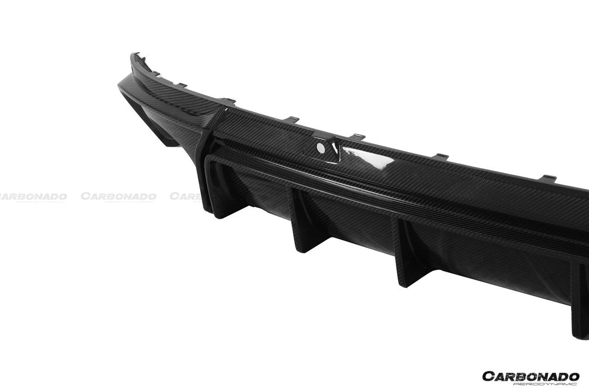 2020-2023 Audi RSQ8 AD Style Dry Carbon Fiber Rear Diffuser Lip