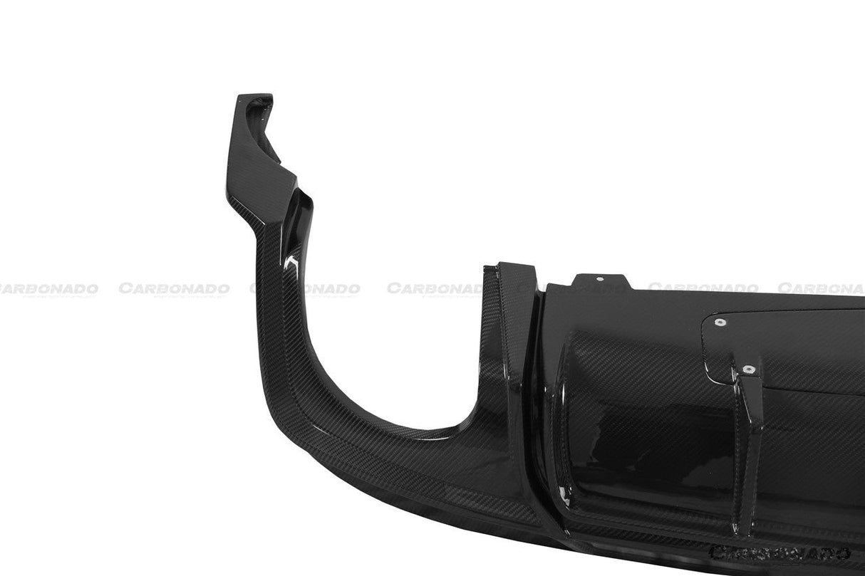 2020-2023 Audi RSQ8 AD Style Dry Carbon Fiber Rear Diffuser Lip