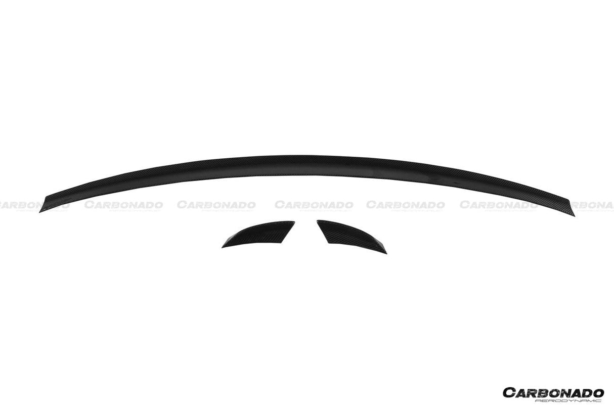 2019-2023 Audi Q8  SQ8  RSQ8 AD Style Dry Carbon Fiber Trunk Spoiler